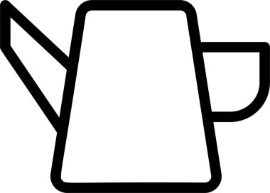 Sulama Simgesi, Bahar Tabelası ve Beyaz Arkaplanda İzole Edilmiş Sembol.