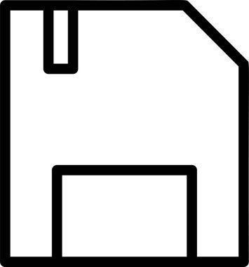 Disk Simgesi, Oyun İşareti ve Beyaz Arkaplanda İzole Edilmiş Sembol. Mobil Uygulamalar için Oyun Simgesi.