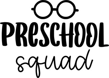 Anaokulu takımı alıntıları. Yazdırılabilir Poster, Çanta, Kupa, Tişört Tasarımı İçin Okul Öncesi Harf Alıntıları.