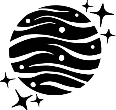 Galaksi asteroidleri, kuyruklu yıldızlar ya da kuyruklu meteorlar. Yanan asteroitler, taş ve buz kuyrukluyıldızları ve uzayda parlayan renkli izler. Vektör Boşluğu Çıkartmaları.