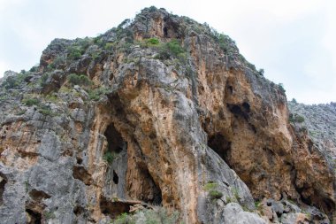 Sa Calobra Mallorca, İspanya 'daki Torrent de Pareis Kayalıkları
