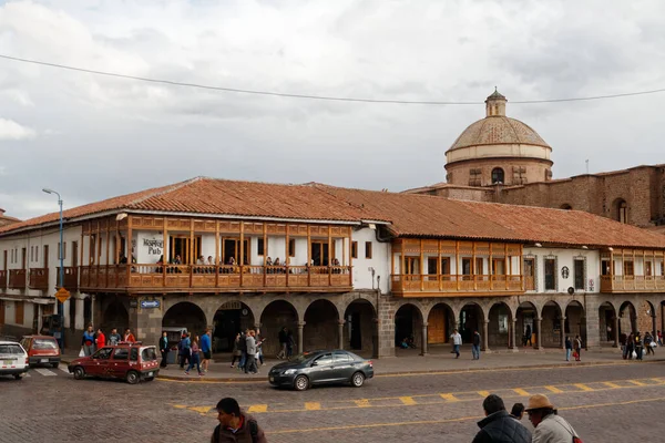 Cuzco Cusco Día Verano Una Vez Capital Del Imperio Inca — Foto de Stock