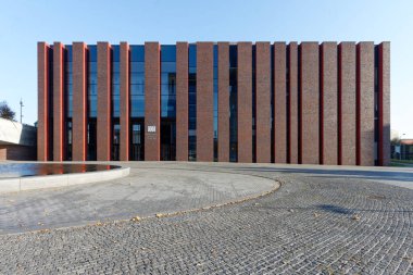 Katowice 'deki NOSPR konser salonu Nagata Akustik' in katılımıyla tasarlandı.