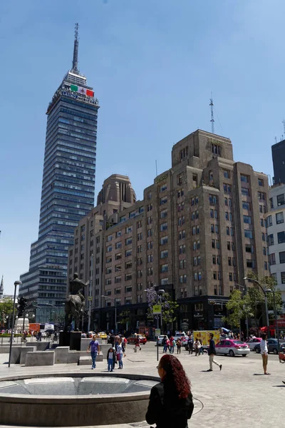 Torre Latinoamericana Downtown Ciudad Mexico 2017 — Φωτογραφία Αρχείου