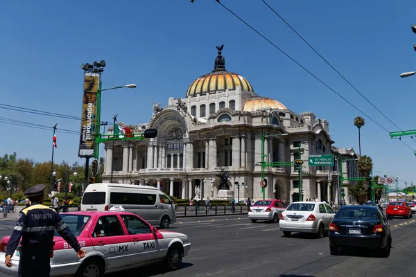 Palacio Bellas Artes Ein Kulturzentrum Zentrum Von Ciduad Mexico 2017 — Stockfoto