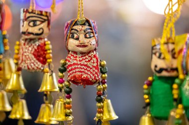 Kukla Şov, Rajasthani renkli el yapımı kuklalar sergileniyor.