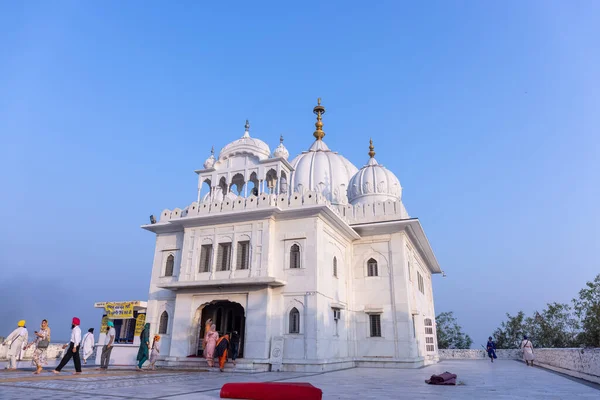 Anandpur Sahib Punjab India Marzo 2022 Vista Sobre Templo Durante — Foto de Stock