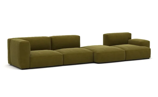 Cassina Mexcube Sofa mit Mittelteil — Stockfoto