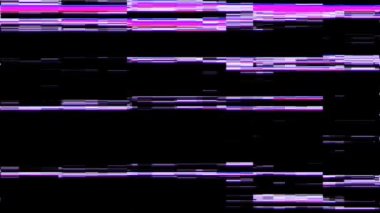 Dijital arıza arka planı. Soyut ses efekti. Bilgisayar ekranı hatası. Teknik bir sorun. Bilgisayar virüsü. Televizyon sinyali yok. 3B görüntüleme.