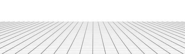 Abstract perspective grid. Wireframe landscape. Vector illustration.