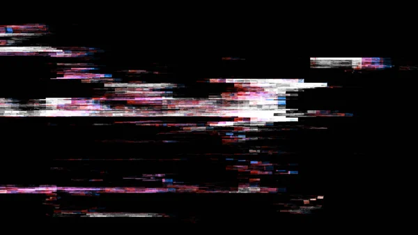 Sfondo Glitch Digitale Effetto Rumore Astratto Errore Dello Schermo Del — Foto Stock