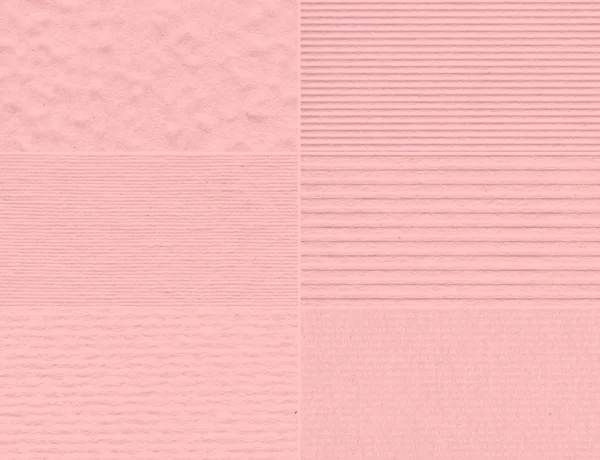 Uppsättning av rosa känsliga strukturer. — Stockfoto