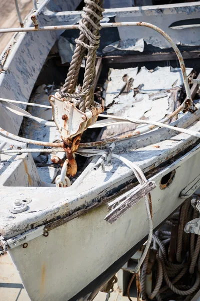 Barco oxidado Fotos de stock