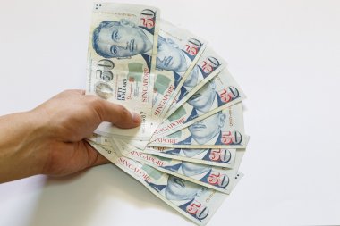Singapur 50 Doları banknot