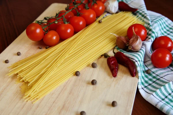 İtalyan yemek için malzemeler — Stok fotoğraf