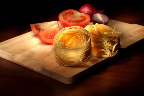 Ingredients for italian pasta — Stock Photo, Image