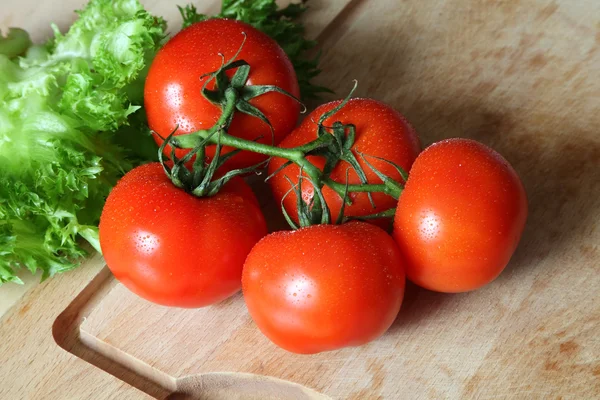 Läckra tomater — Stockfoto