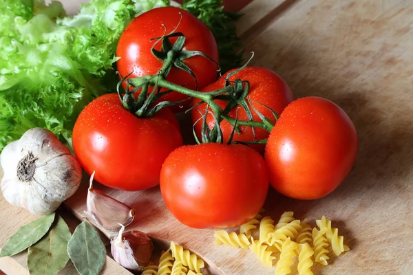 Ingredients of pasta — Stock Photo, Image