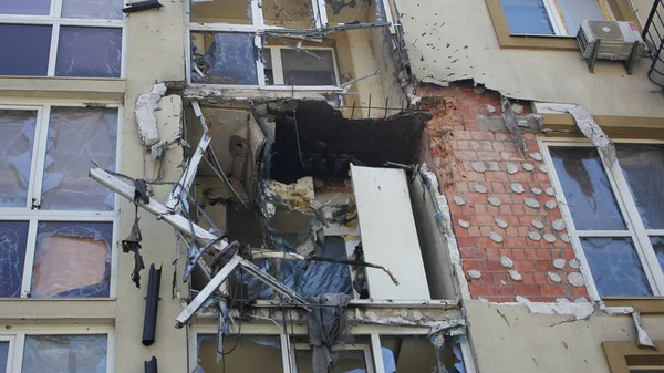 Irpin Kyjevská Oblast Ukrajina 2022 Města Ukrajiny Ruské Okupaci Zničili — Stock fotografie