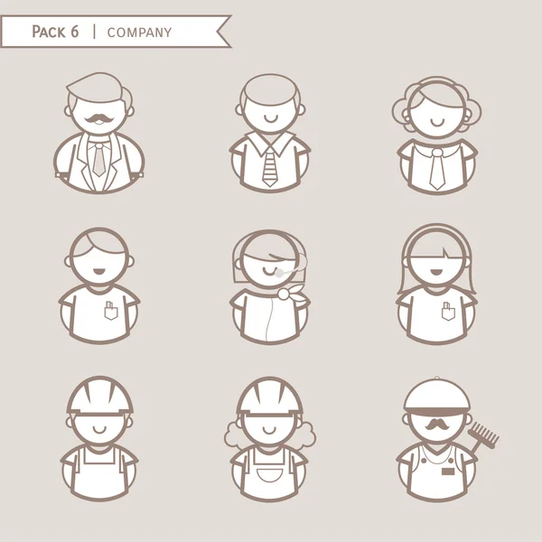 şirket simge seti, şirket insanlar, office insanlar simgeler kümesi