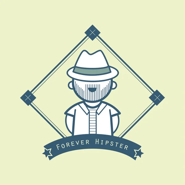 hipster etiket karakteri, insanlar hipster, hipster karakter arma