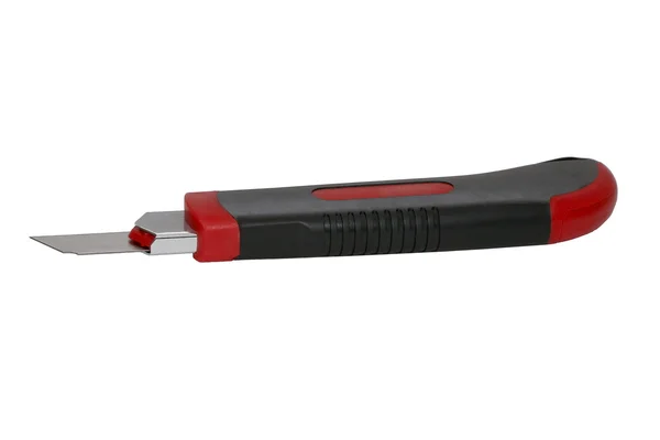 Rotes schwarzes Papiermesser — Stockfoto