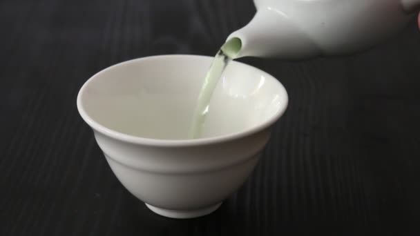 Japanese Green Tea — Stockvideo