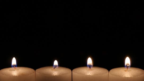 Spegnere le candele — Video Stock