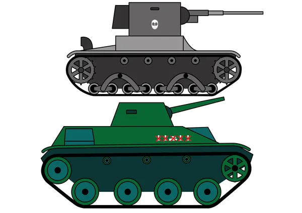 Tanques 7 — Archivo Imágenes Vectoriales