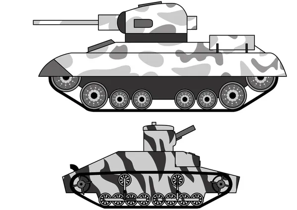 Tanks 10 — Stock Vector