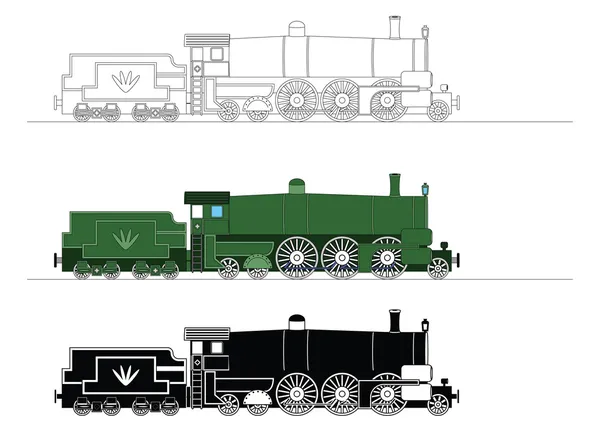 Дитячий поїздів 8 — стоковий вектор