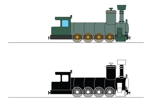 Trains pour enfants 9 — Image vectorielle