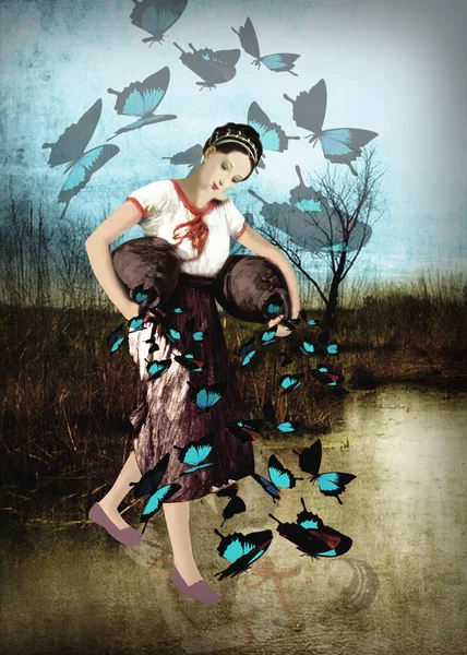 Kelebeklerin bedavaya dağıtılması.