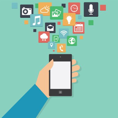 Simgeli akıllı telefon