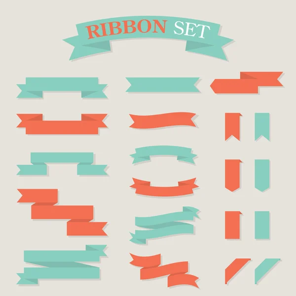 Ribbon Set 1 Royalty Free Stock Vectors