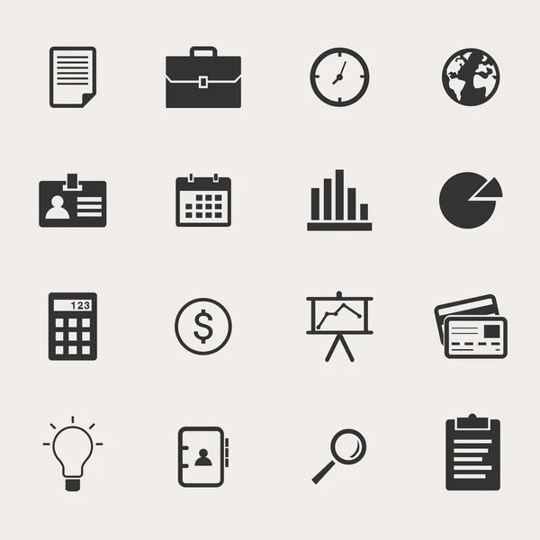 Business Icon Set Royalty Free Stock Illustrations