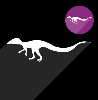 dinozor siluet