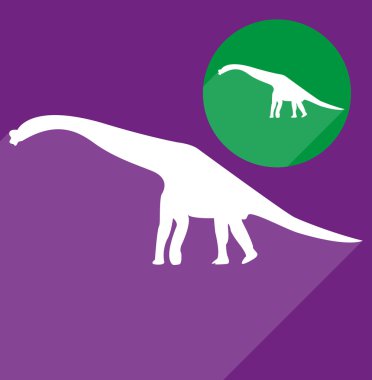 Brachiosaurus siluet