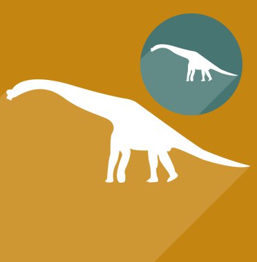 Brachiosaurus siluet