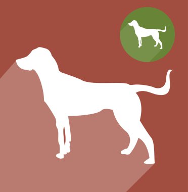 av köpeği silueti