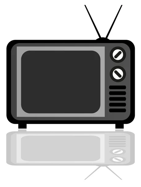 Vintage τηλεόραση — Διανυσματικό Αρχείο