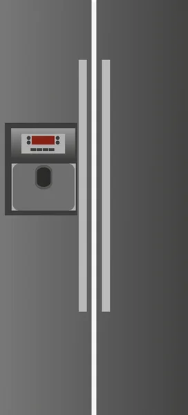 Ilustración del refrigerador — Vector de stock