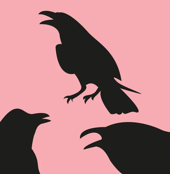 Illustration de Raven — Image vectorielle