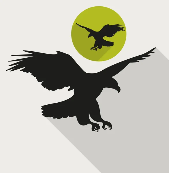 Falcon Ilustration — Stockvector