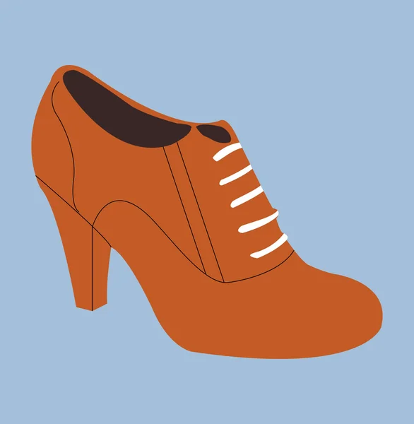 Women's boot — Stockvector