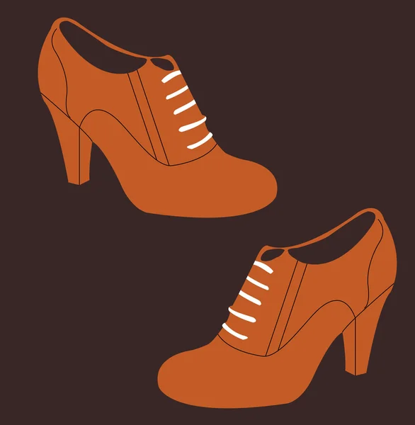 Women's boots — Stock Vector