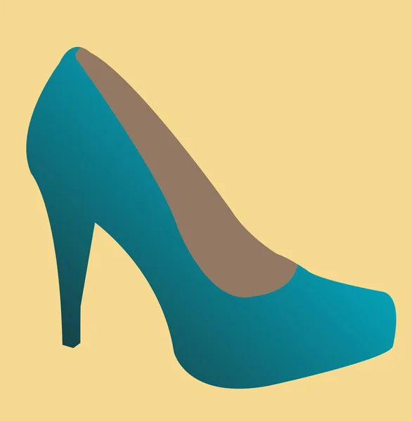 Vrouwen schoen — Stockvector
