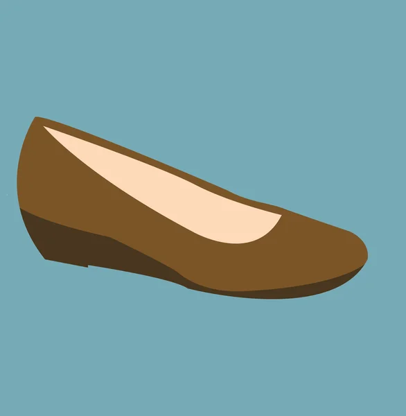 Dámské boty — Stockový vektor