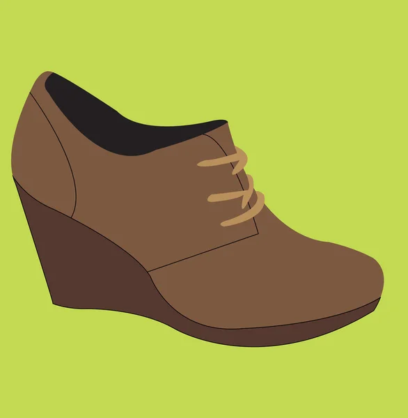 Vrouwen schoen — Stockvector