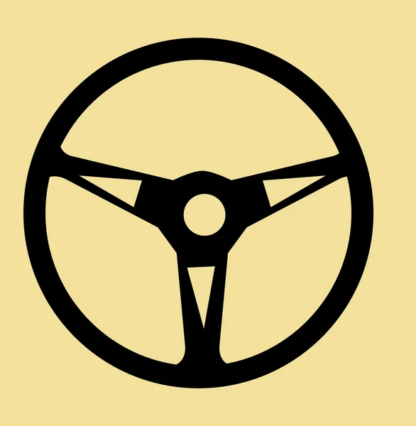 Icona della ruota — Vettoriale Stock